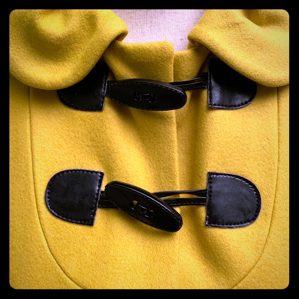 French Connection Toggle Puff Sleeve Coat